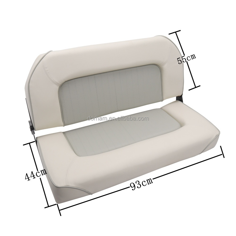 Fishing Boat Seat - Assento de Barco Dobrável Duplo Marinho