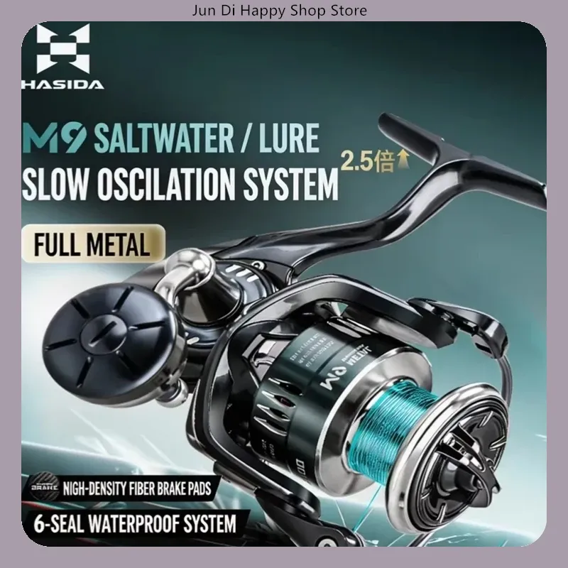 Carretilha de Pesca HASIDA M9, - Fishing Boat Steering Wheel avaliação e preço