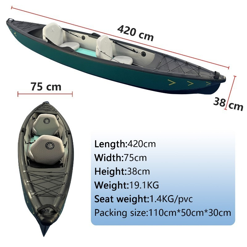 Novo Design de Caiaque Infláve - Fishing Boat Inflatable avaliação e preço